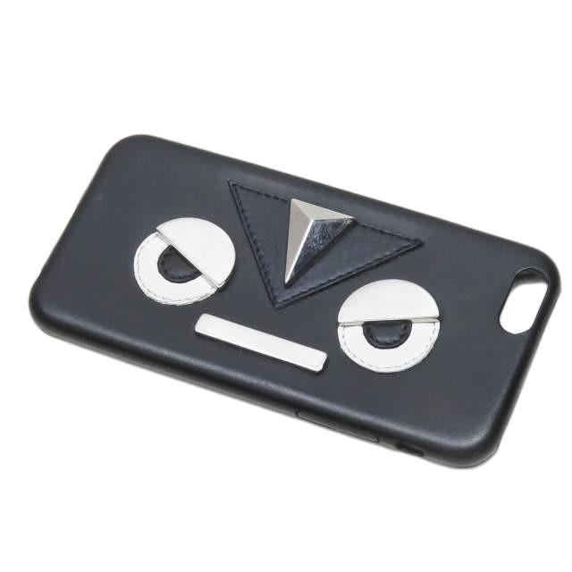 FENDI フェンディ Bag Bugs iPhone6 Case モンスター バッグバグズ レザー 携帯ケース ブラック 携帯カバー iPhone6/6S対応 |  | 01