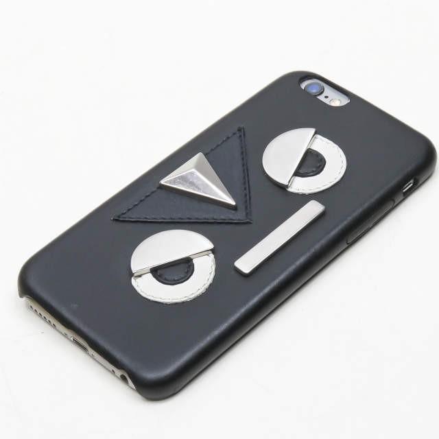 FENDI フェンディ Bag Bugs iPhone6 Case モンスター バッグバグズ レザー 携帯ケース ブラック 携帯カバー iPhone6/6S対応 |  | 04