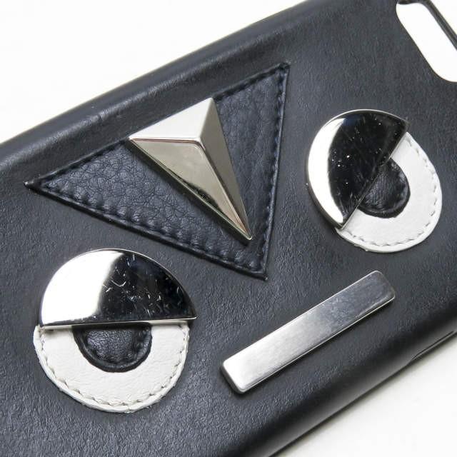 FENDI フェンディ Bag Bugs iPhone6 Case モンスター バッグバグズ レザー 携帯ケース ブラック 携帯カバー iPhone6/6S対応 |  | 05