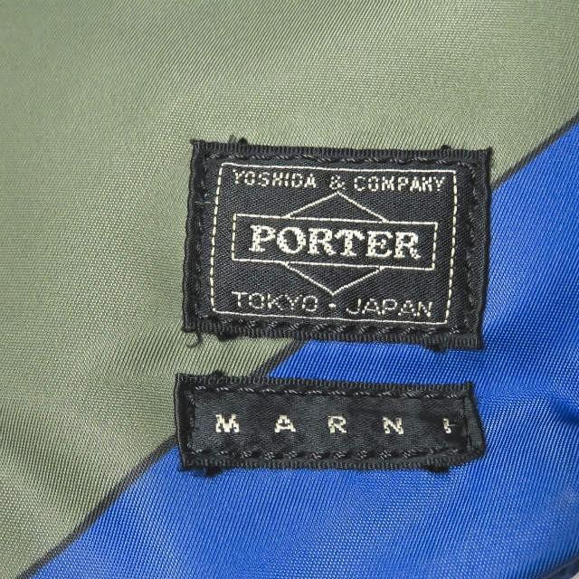MARNI x PORTER マルニ ポーター 別注 日本製 クラッチバッグ MARNI x PORTER マルニ ポーター 別注 日本製 クラッチバッグ