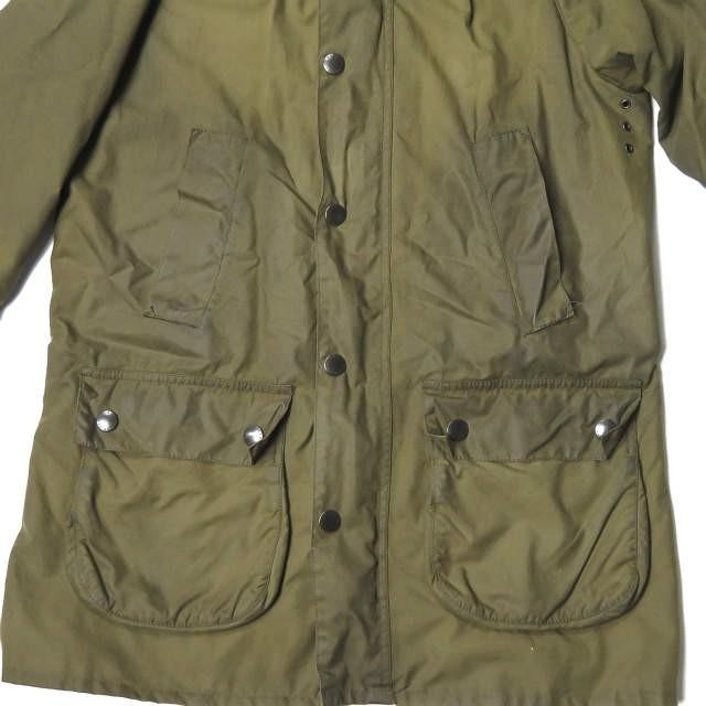 バブアー ビームスエフ Barbour x BEAMS F WASHED BEDALE