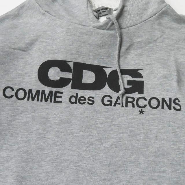 CDG GOOD DESIGN SHOP ロゴプリント スウェット COMME des GARCONS x GOOD DESIGN SHOP LOGO HOODED SWEATSHIRT