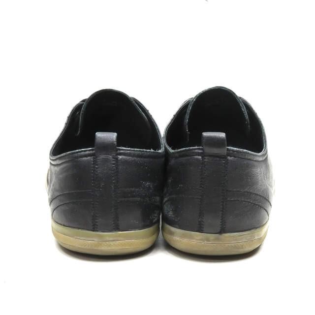 PRADA SPORT プラダスポーツ レザーレースアップスニーカー 4E1938 7(26cm) ブラック ローカット ガムソール シューズ |  | 02