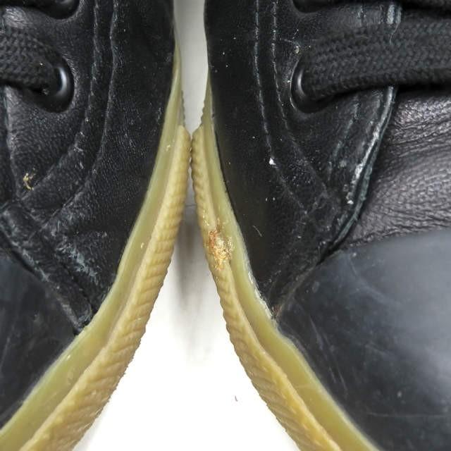 PRADA SPORT プラダスポーツ レザーレースアップスニーカー 4E1938 7(26cm) ブラック ローカット ガムソール シューズ |  | 07