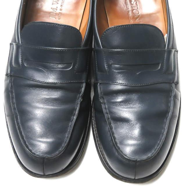 J.M WESTON J.Mウエストン 180 SIGNATURE LOAFER ボックスカーフ ペニーローファー 6/D(25.5cm) BLUE BOXCALF ネイビー コイン ☆☆mm7875 |  | 04