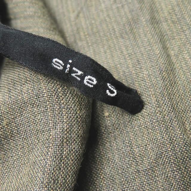 フランクリーダー FRANK LEDER VINTAGE HAND WOVEN LINEN SHIRT ヴィンテージハンドウーブンリネンシャツ 0616074 S カーキ 長袖 ピンストライプ |  | 07