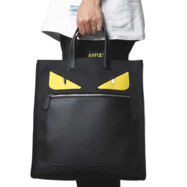 フェンディ FENDI イタリア製 バッグバグズ トートバッグ 7VA367-O7E-F0R2A  ブラック MONSTER モンスター カバン |  | 02