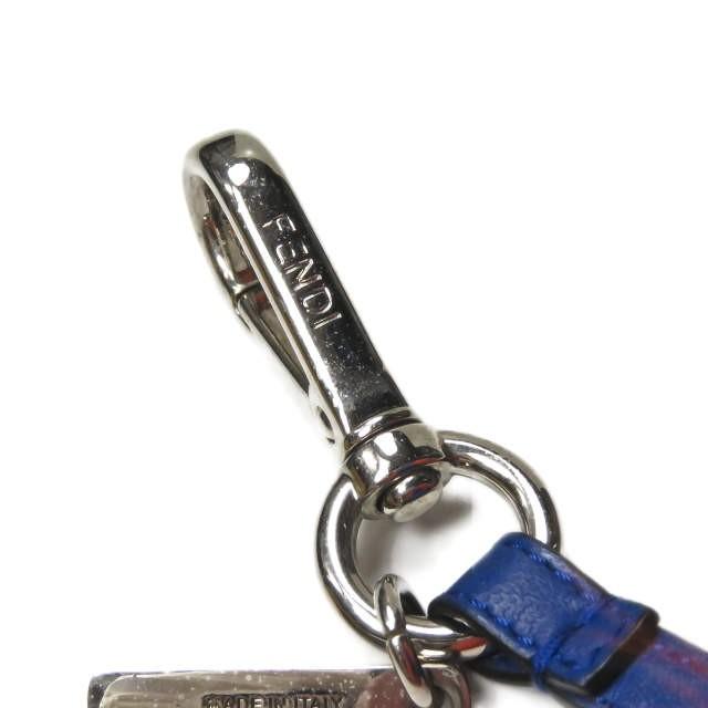 フェンディ FENDI イタリア製 PON PON CHARM フォックスファーポンポンチャーム 7AR467-6DK-F01E3 オレンジ/ブルー バッグバグズ KEY CHARM バッグチャーム |  | 02