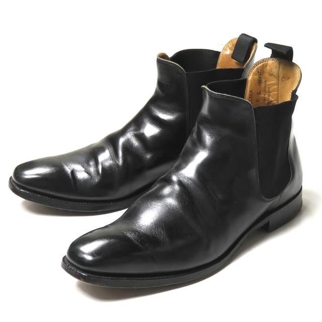 クロケットアンドジョーンズ Crockett Jones イギリス製 Chelsea チェルシー Uk7 25 5cm ブラック サイドゴアブーツ 革靴 Made In England シューズ Mm7911 Loopヤフーショッピング店 通販 Yahoo ショッピング