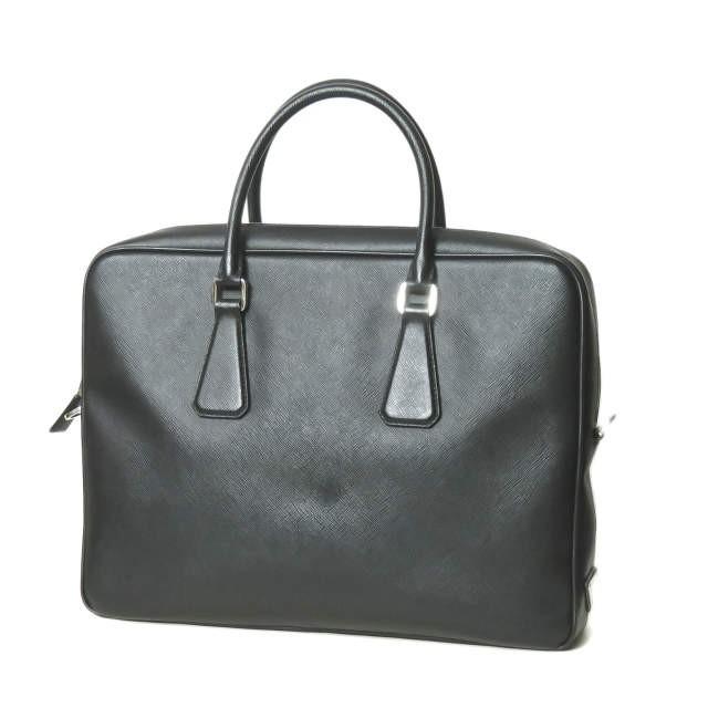 プラダ PRADA イタリア製 サフィアーノカーフ 2WAYブリーフケース 2VE363 NERO(ブラック) BORSA DA LAVORO ビジネスバッグ ショルダー 型押し カバン |  | 01