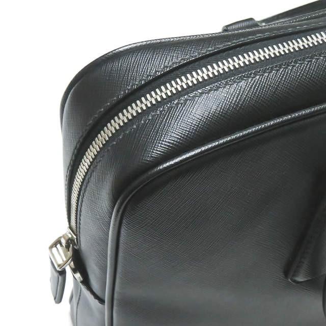 プラダ PRADA イタリア製 サフィアーノカーフ 2WAYブリーフケース 2VE363 NERO(ブラック) BORSA DA LAVORO ビジネスバッグ ショルダー 型押し カバン |  | 09
