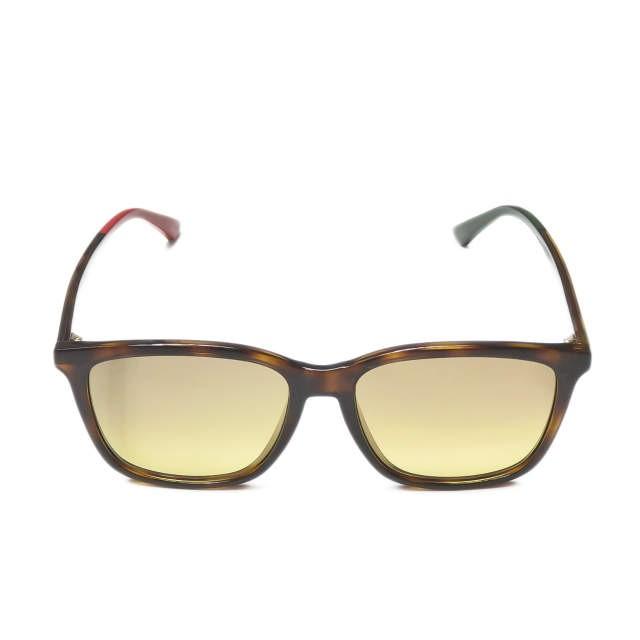 グッチ GUCCI イタリア製 ウェリントンサングラス GG0404SA ブラウン/ブラウン アジアンフィット 57□17-150 眼鏡 メガネ |  | 01