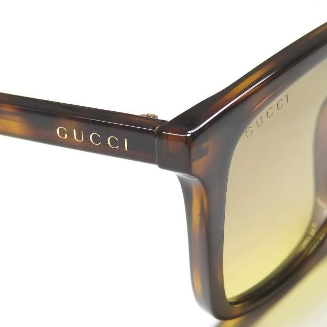 グッチ GUCCI イタリア製 ウェリントンサングラス GG0404SA ブラウン/ブラウン アジアンフィット 57□17-150 眼鏡 メガネ |  | 04