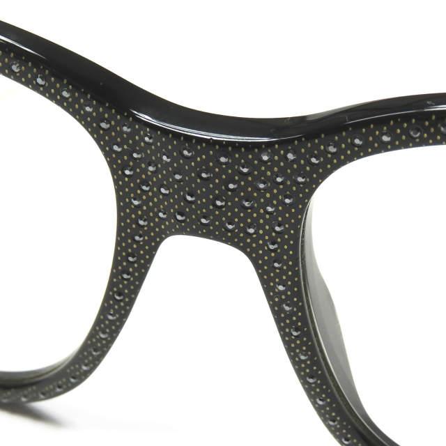 GUCCI グッチ Fashion Inspired-GEM SET ウェリントンサングラス GG0047S ブラック/クリア スワロフスキー 56□18-145 眼鏡 メガネ mm7989 |  | 05