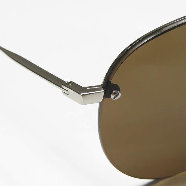 サンローラン SAINT LAURENT CLASSIC 11/F M アビエーターサングラス シルバー/ブラウン 63□13-145 ロゴ クラシック YSL ティアドロップ 眼鏡 メガネ |  | 04