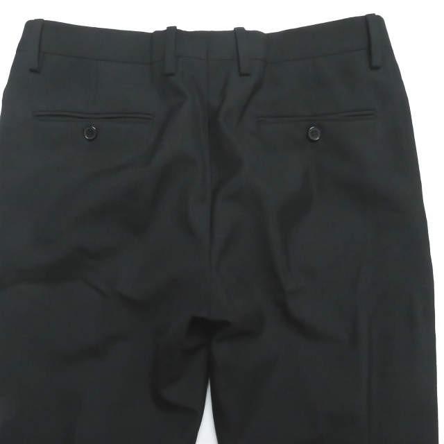 サンローランパリ SAINT LAURENT PARIS イタリア製 ウールノープリーツスリムスラックス 329957 Y640W 46 ブラック パンツ UP53 2016 01424 |  | 06