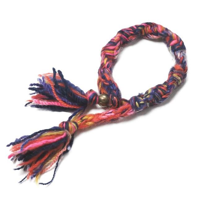 ジ エルダー ステイツマン The Elder Statesman Bracelets Braided カシミアブレスレット マルチカラー ニット アクセサリー Mm8018 Loopヤフーショッピング店 通販 Yahoo ショッピング