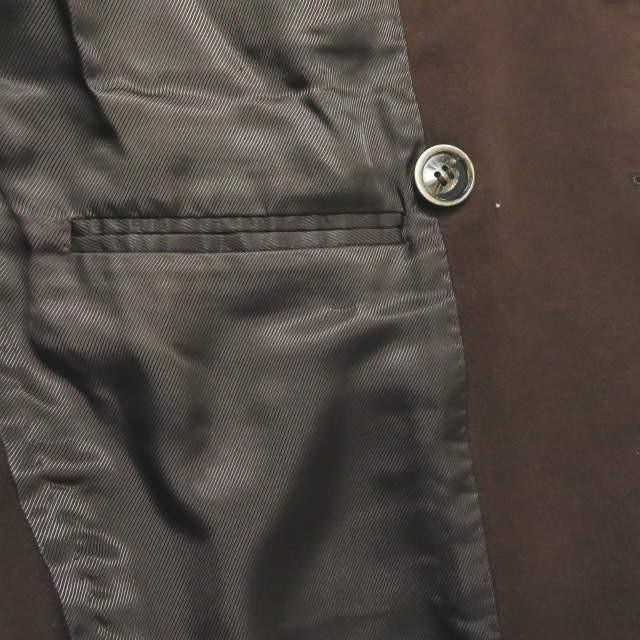 イコライ ICHORAI RING JACKET製 HOLLAND&SHERRY モールスキンダブル6Bジャケット&スラックス 44程度 ブラウン スーツ セットアップ STRASBURGO |  | 16