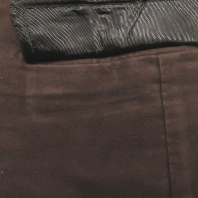 イコライ ICHORAI RING JACKET製 HOLLAND&SHERRY モールスキンダブル6Bジャケット&スラックス 44程度 ブラウン スーツ セットアップ STRASBURGO |  | 09