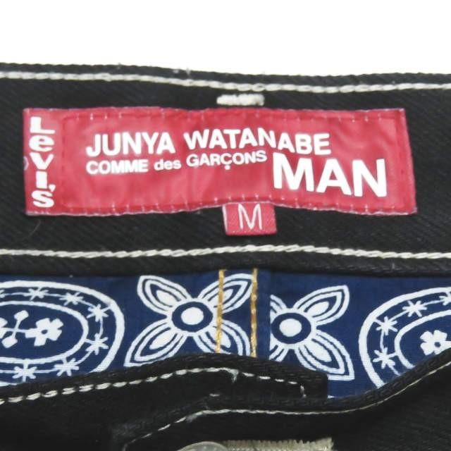 希少✨　ジュンヤワタナベマン　ポインター　カバーオール　デニム　ストライプ　M JUNYA WATANABE MAN - 【良品】ジュンヤワタナベマン レザー