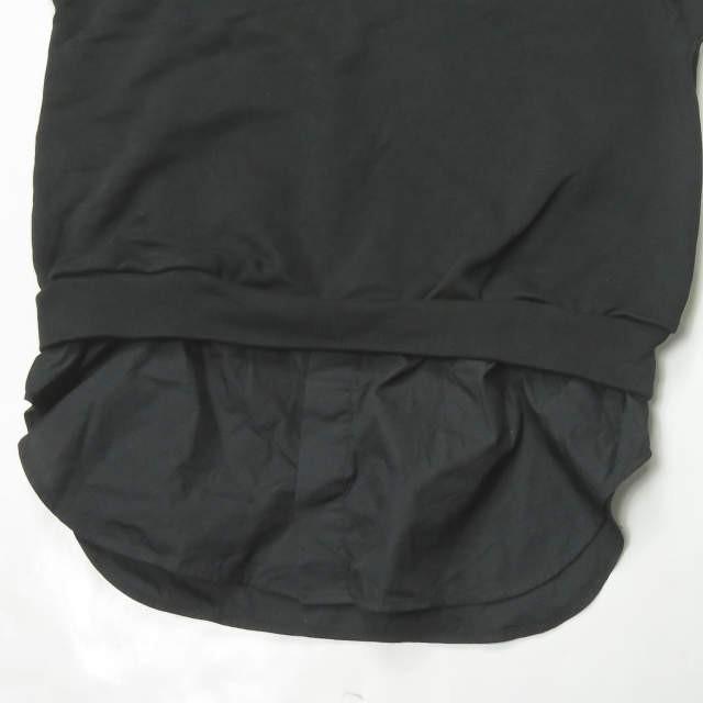 3.1フィリップリム 3.1 Phillip Lim シャツレイヤードクルーネックスウェット S171-1621FTYM S ブラック トレーナー トップス |  | 05