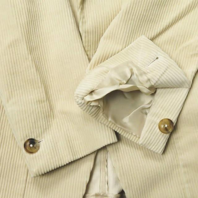 ウミットベナン UMIT BENAN イタリア製 ベルベットコーデュロイ3Bテーラードジャケット 5883 44 ベージュ アウター |  | 06