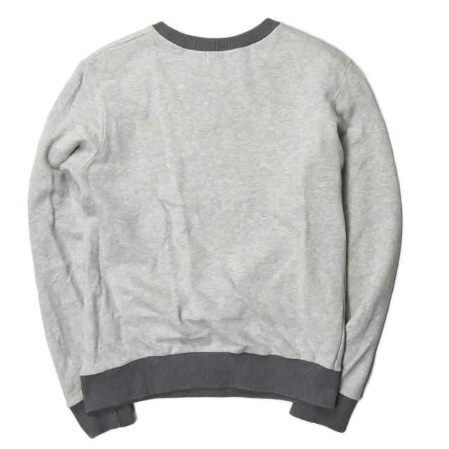 MAISON KITSUNE ポルトガル製 トレーナー スウェット グレー S キツネティー KITSUNE TEE ポルトガル製 BURGER SWEAT バーガー