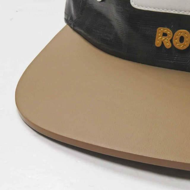 フェンディ FENDI FENDI MANIA ロゴキャップ FXQ768 A66Q F0G9Q フリー ブラック FILA ベースボール レザー 帽子 |  | 03