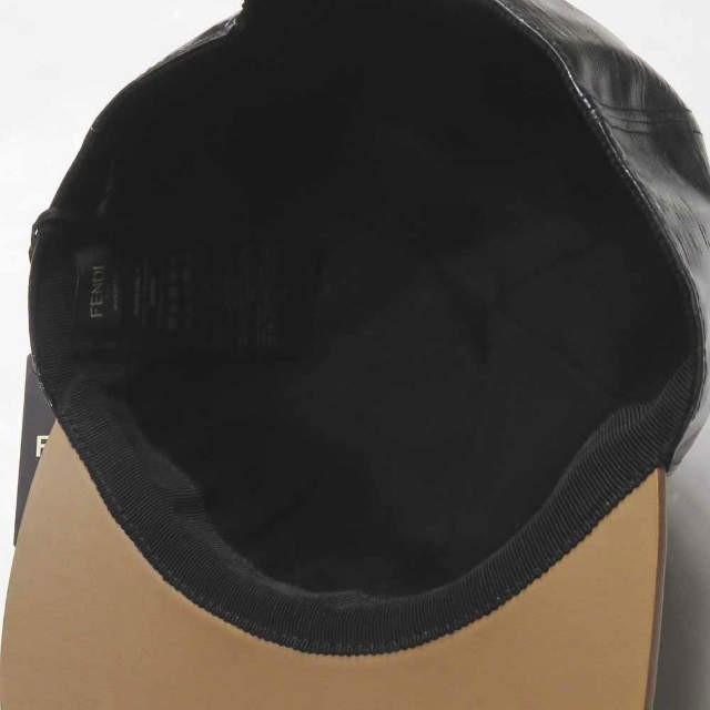 フェンディ FENDI FENDI MANIA ロゴキャップ FXQ768 A66Q F0G9Q フリー ブラック FILA ベースボール レザー 帽子 |  | 05