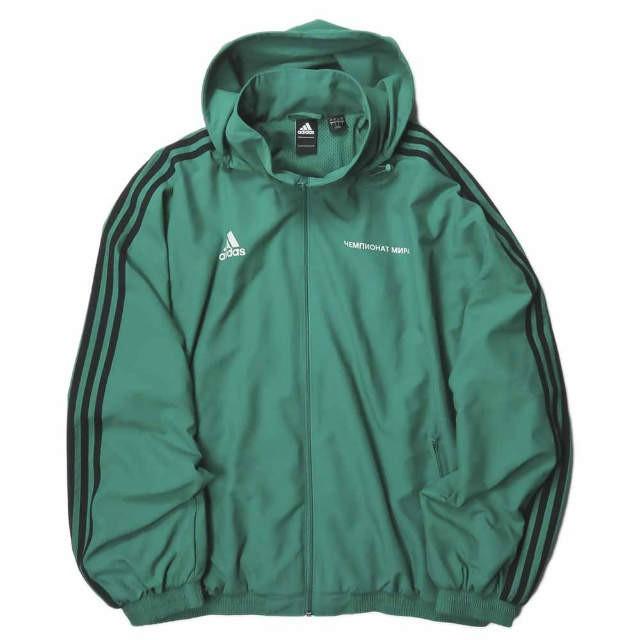 gosha rubchinskiy x adidas woven hooded jacket