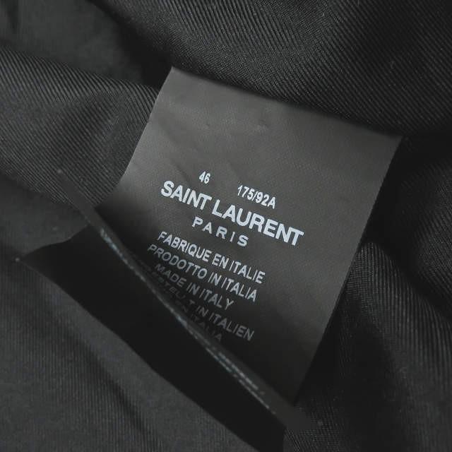 サンローランパリ SAINT LAURENT PARIS イタリア製 ゴートスエードフリンジジャケット 344468 Y5YD1 46 革ジャン やぎ革 レザー UP53 2016 00088 |  | 10