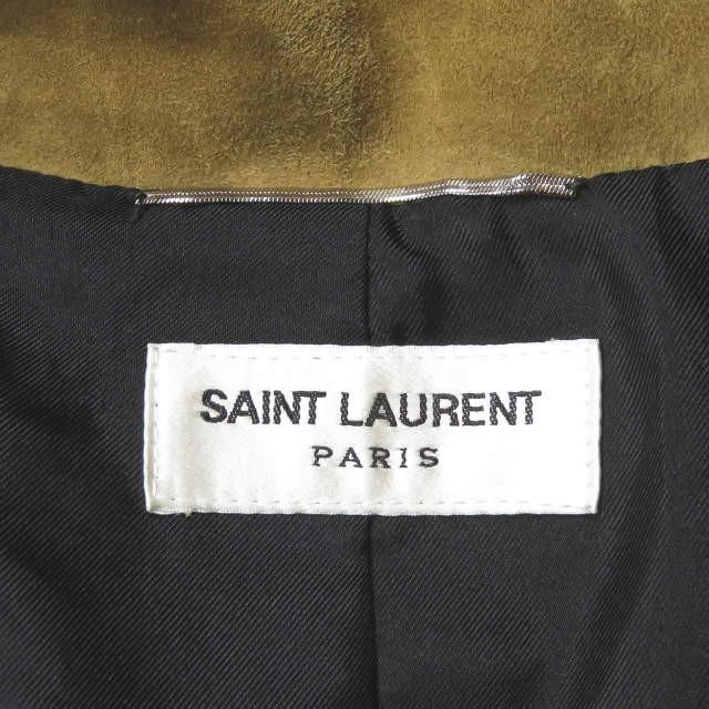サンローランパリ SAINT LAURENT PARIS イタリア製 ゴートスエードフリンジジャケット 344468 Y5YD1 46 革ジャン やぎ革 レザー UP53 2016 00088 |  | 02