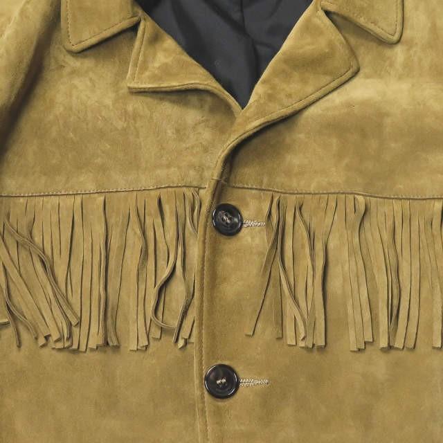 サンローランパリ SAINT LAURENT PARIS イタリア製 ゴートスエードフリンジジャケット 344468 Y5YD1 46 革ジャン やぎ革 レザー UP53 2016 00088 |  | 04