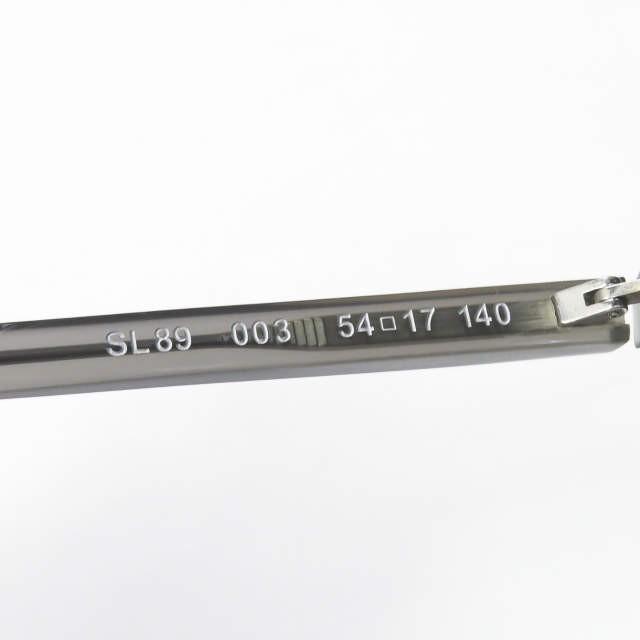 サンローランパリ SAINT LAURENT PARIS イタリア製 SL 89 003 スクエアサングラス グレー/クリア 54□17-140 YSL 眼鏡 メガネ |  | 08