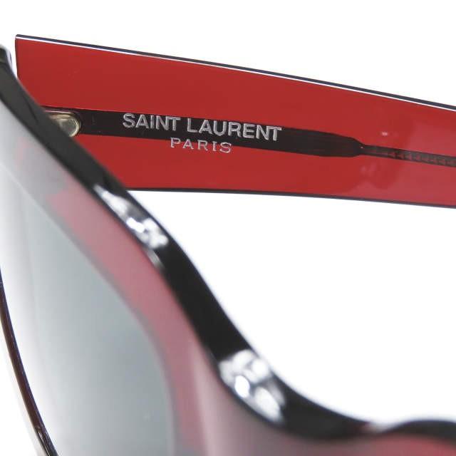 サンローランパリ SAINT LAURENT PARIS イタリア製 SL 184F SLIM 003 スクエアサングラス ワイン/ブラック 48□25-145 YSL 眼鏡 メガネ |  | 07