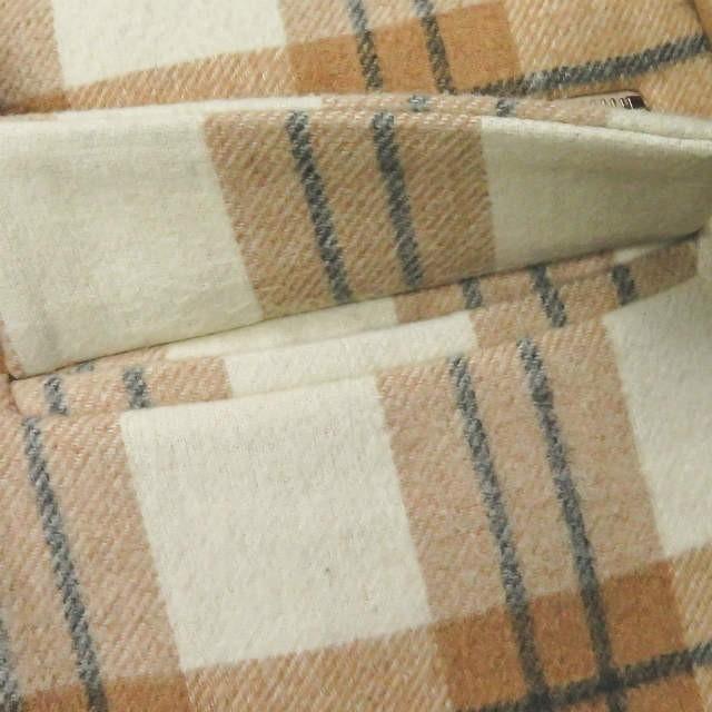 ウミットベナン UMIT BENAN イタリア製 ウールチェックショートステンカラーコート 46 ベージュ ハーフコート ブルゾン アウター |  | 07