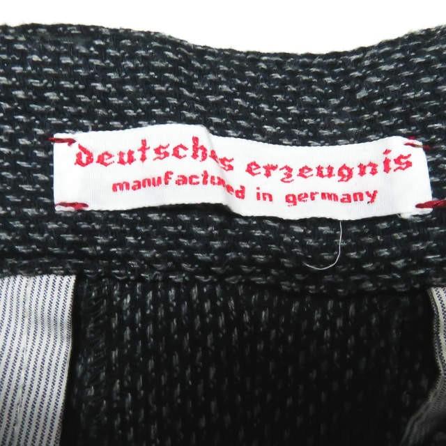 フランクリーダー FRANK LEDER ドイツ製 BLUE STRIPED WOOL TROUSER + rope deatail 1タックウールトラウザーパンツ 0623052 XS ネイビー ボトムス |  | 10