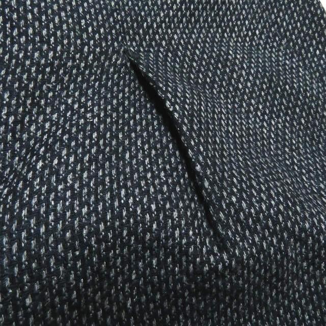 フランクリーダー FRANK LEDER ドイツ製 BLUE STRIPED WOOL TROUSER + rope deatail 1タックウールトラウザーパンツ 0623052 XS ネイビー ボトムス |  | 05