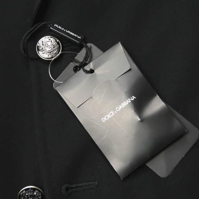 ドルチェアンドガッバーナ DOLCE&GABBANA MARTINI エンブレム刺繍 ウールギャバ2Bブレザー G2259T 48 ブラック メタルボタン ワッペン ジャケット |  | 07