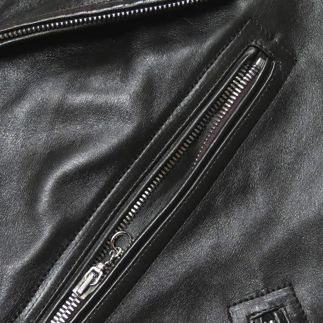 MM6 Maison Margiela 加工ダブルライダースジャケット MM6 Maison Margiela ライダースジャケット | ブラック