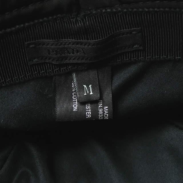 プラダ PRADA イタリア製 ナイロンバケットハット 2HC137 M NERO(ブラック) TESSUTO TRIANGOLO ロゴプレート 帽子 |  | 08