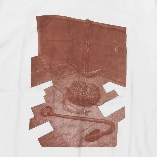 フランクリーダー FRANK LEDER ドイツ製 アンカープリントクルーネックTシャツ 0519131 M ホワイト 半袖 コットン トップス |  | 04