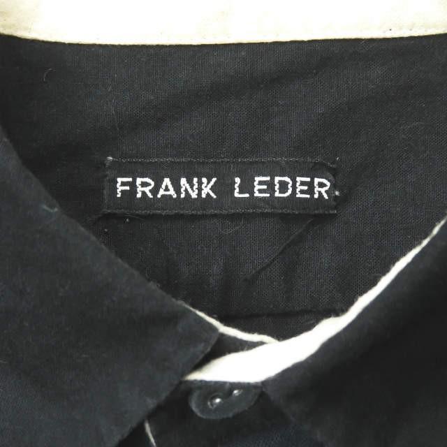 フランクリーダー FRANK LEDER ドイツ製 イカムネシャツ 0816057 XS ブラック/ネイビー 長袖 切り替え トップス |  | 03