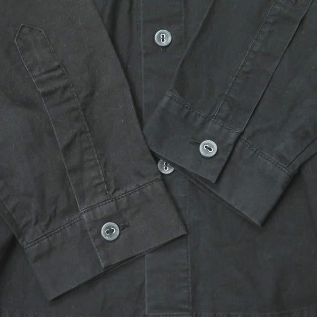 フランクリーダー FRANK LEDER ドイツ製 イカムネシャツ 0816057 XS ブラック/ネイビー 長袖 切り替え トップス |  | 08