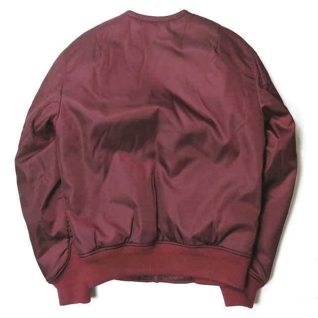 3.1フィリップリム 3.1 Phillip Lim 中綿ノーカラーボンバージャケット F162-6887NTWM XS ボルドー Vネック ブルゾン アウター |  | 01