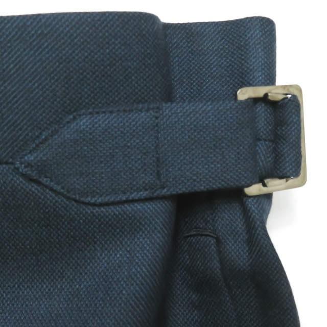 ハズバンズ HUSBANDS イタリア製 ウールジャガードダブルジャケット＆ノープリーツスラックス 46/38 スーツ セットアップ JAGGER/DELON 秋冬用 |  | 17