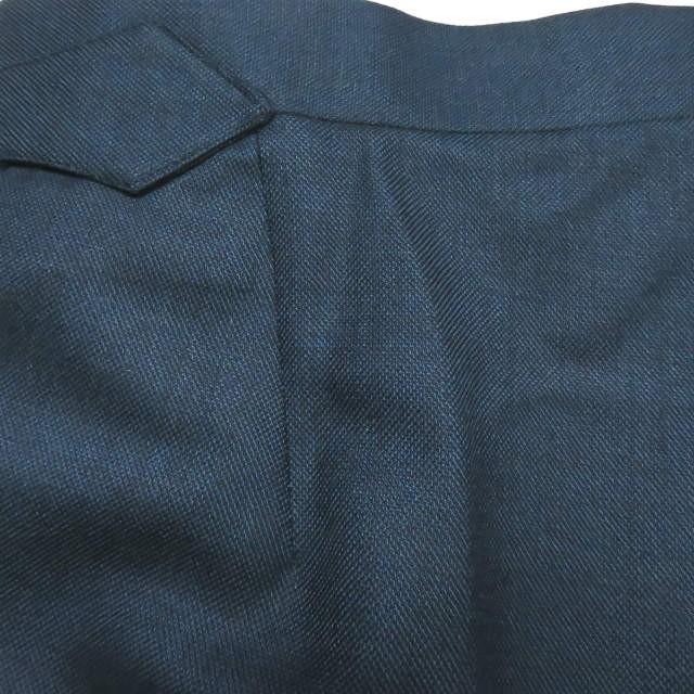 ハズバンズ HUSBANDS イタリア製 ウールジャガードダブルジャケット＆ノープリーツスラックス 46/38 スーツ セットアップ JAGGER/DELON 秋冬用 |  | 18