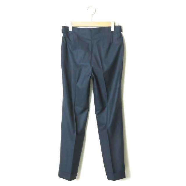 ハズバンズ HUSBANDS イタリア製 ウールジャガードダブルジャケット＆ノープリーツスラックス 46/38 スーツ セットアップ JAGGER/DELON 秋冬用 |  | 04