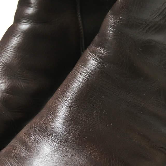 レユッカス Le yucca's イギリス製 ボックスカーフサイドゴアブーツ Y23214 40(25cm) DARK MELEZE(ブラウン) レザー シューキーパー付き ENZO BONAFE |  | 07
