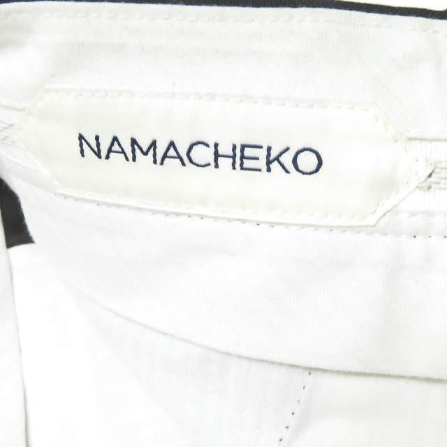 ナマチェコ NAMACHEKO 19SS BORUJERD TROUSERS バスケットウールワイド